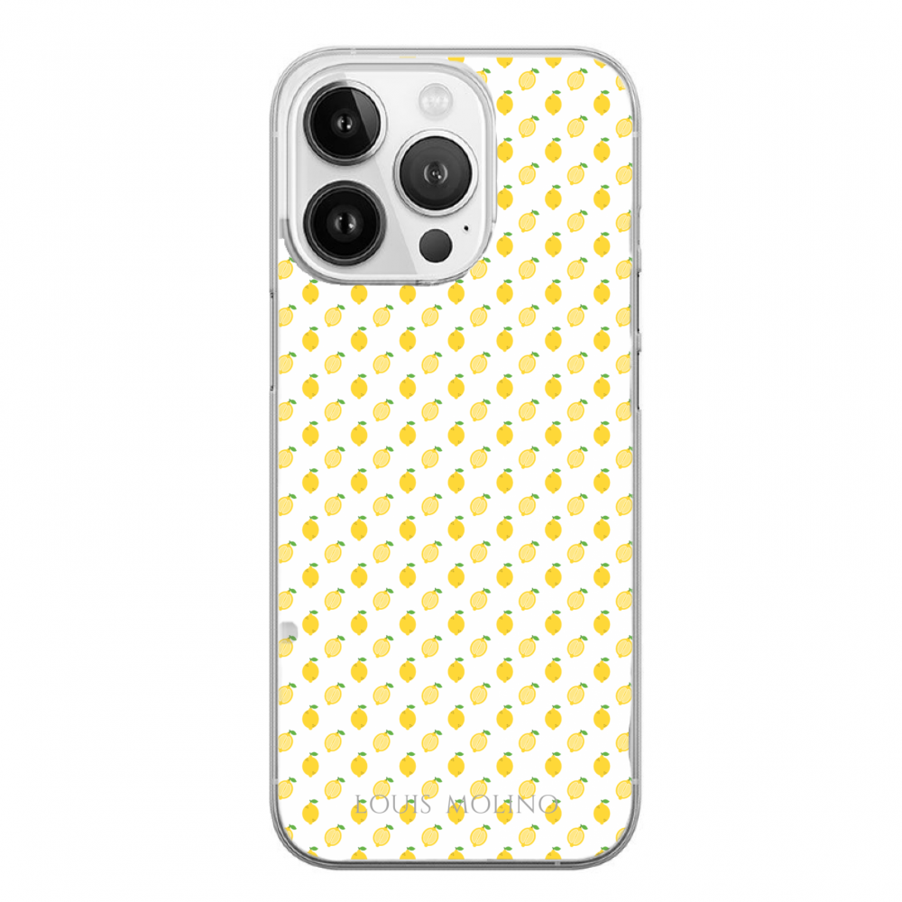 Cover Gomma iPhone 14 Pro Max FUNNY LEMON CAPRI