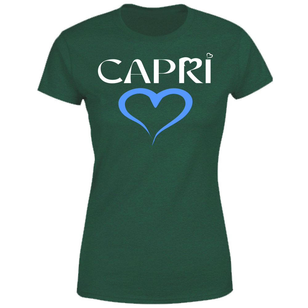 Women's T-Shirt CAPRI BLUE HEART
