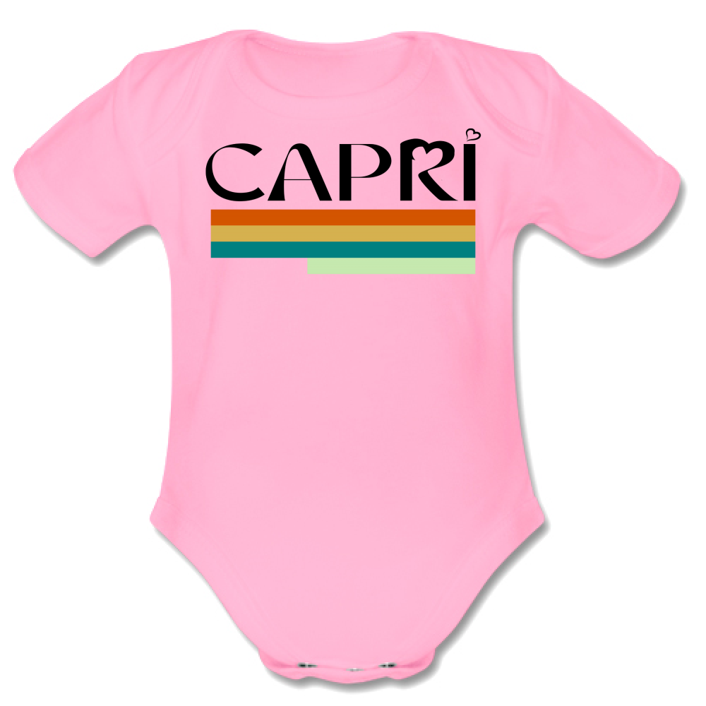 Body Bambino CAPRI TECNICOLOR SCRITTA NERA