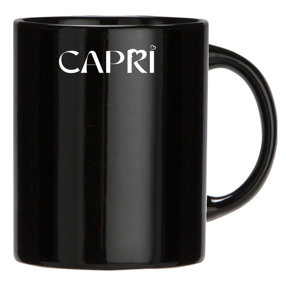 Black Cup CAPRI MINIMAL WHITE WRITING