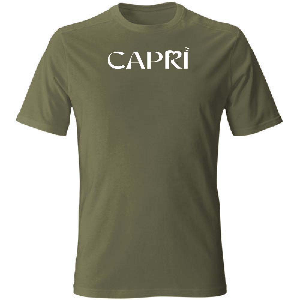T-Shirt Kids CAPRI MINIMAL WHITE WRITING