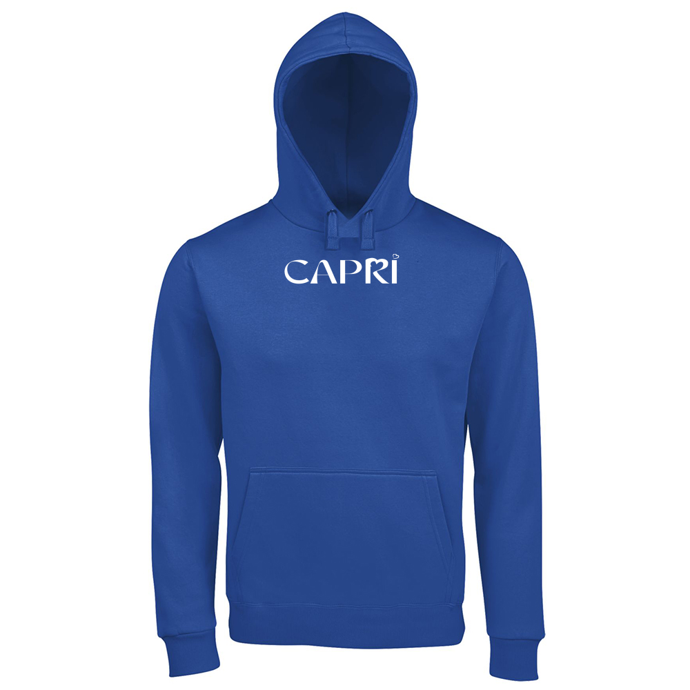 Hoodie Premium Men CAPRI MINIMAL WHITE WRITING
