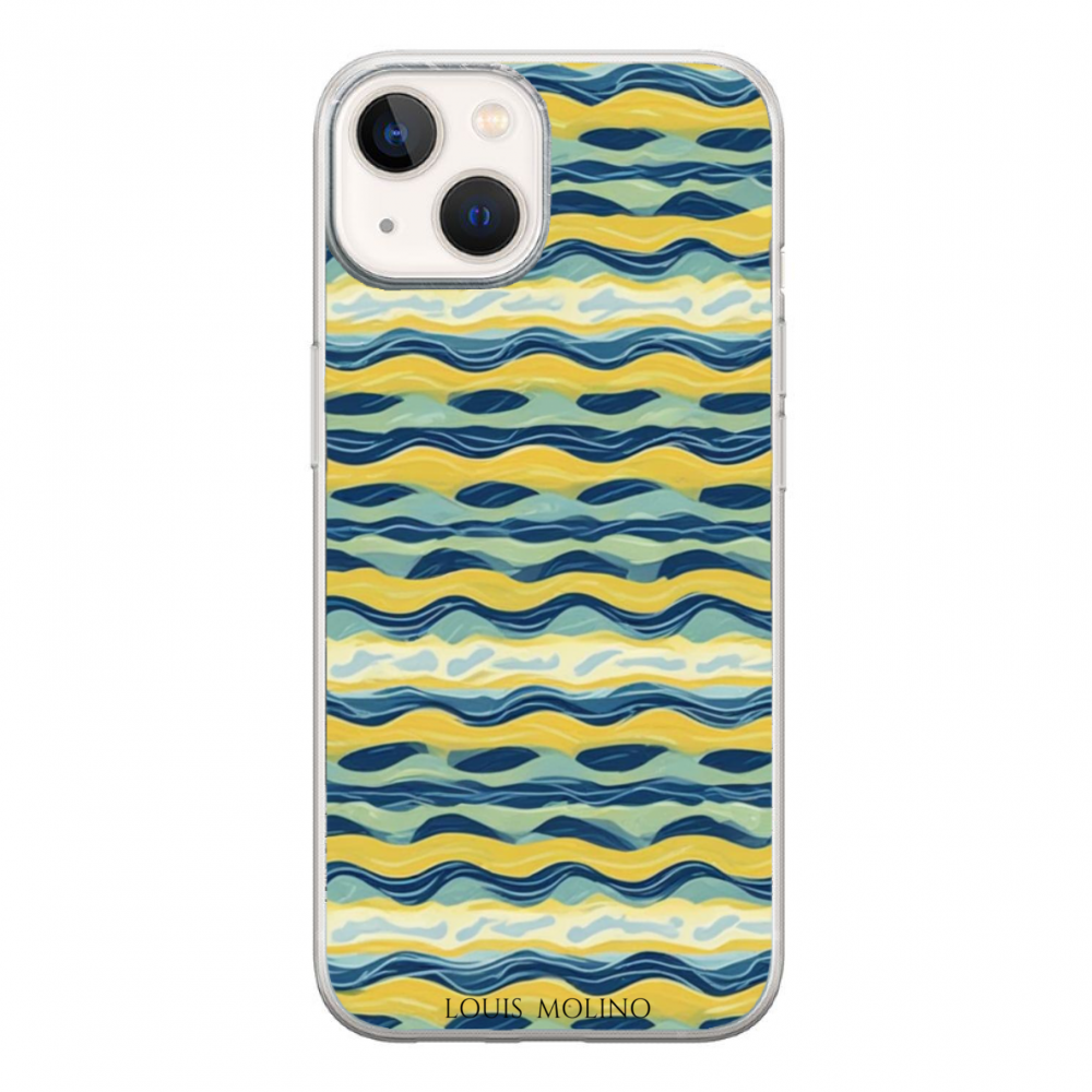 Cover Gomma iPhone 15 Plus BORDER CAPRI PAINT