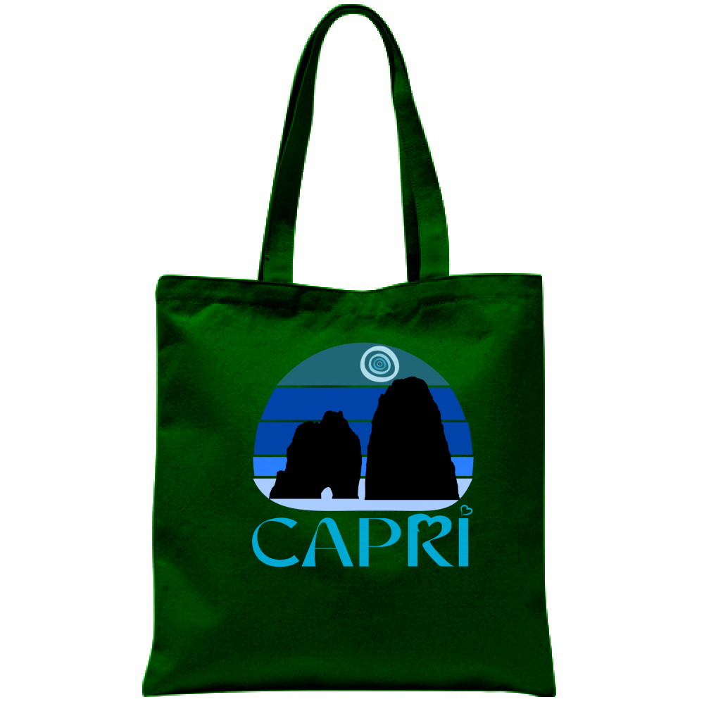 Borsa CAPRI VINTAGE TRAMONTO AZZURRATO
