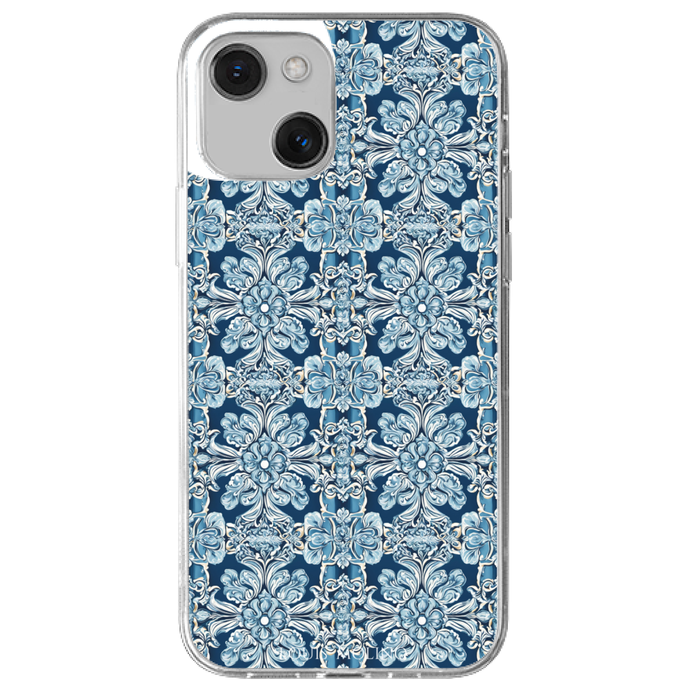 Cover Gomma iPhone 13 SKY AND SEA MAIOLICA CAPRI
