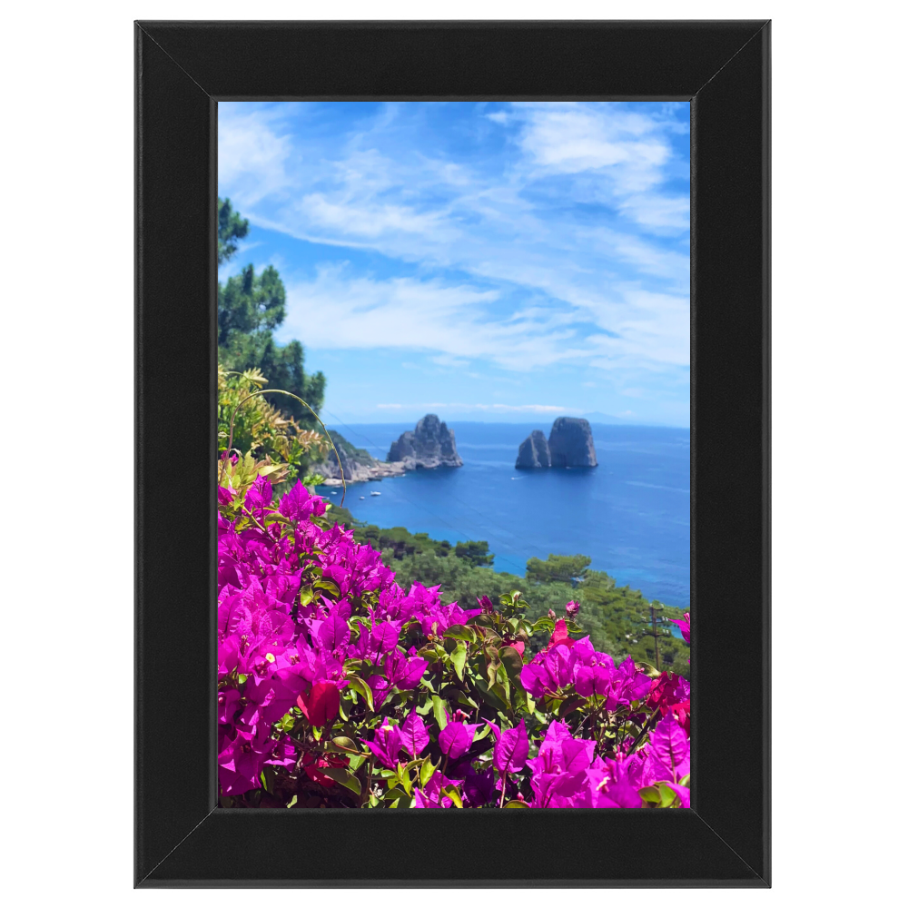 Poster con Cornice 40x60 Capri Sogno Mediterraneo cornice lunghi