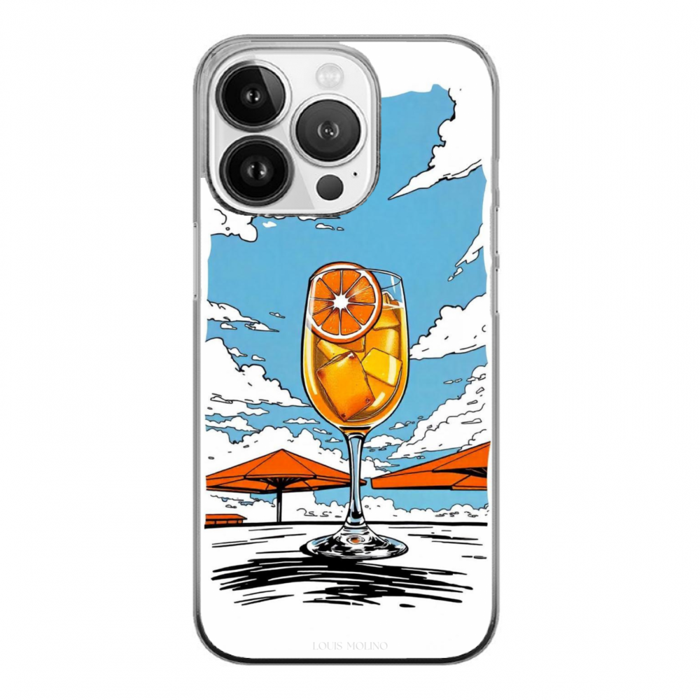 Rubber iPhone 15 Spritz Summer Cover