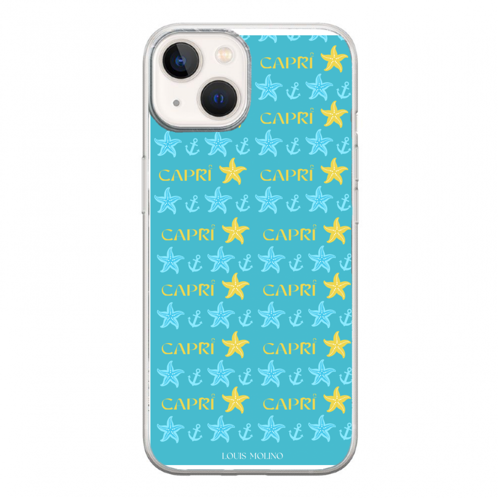 Cover Gomma iPhone 14 HAPPY SEA CAPRI