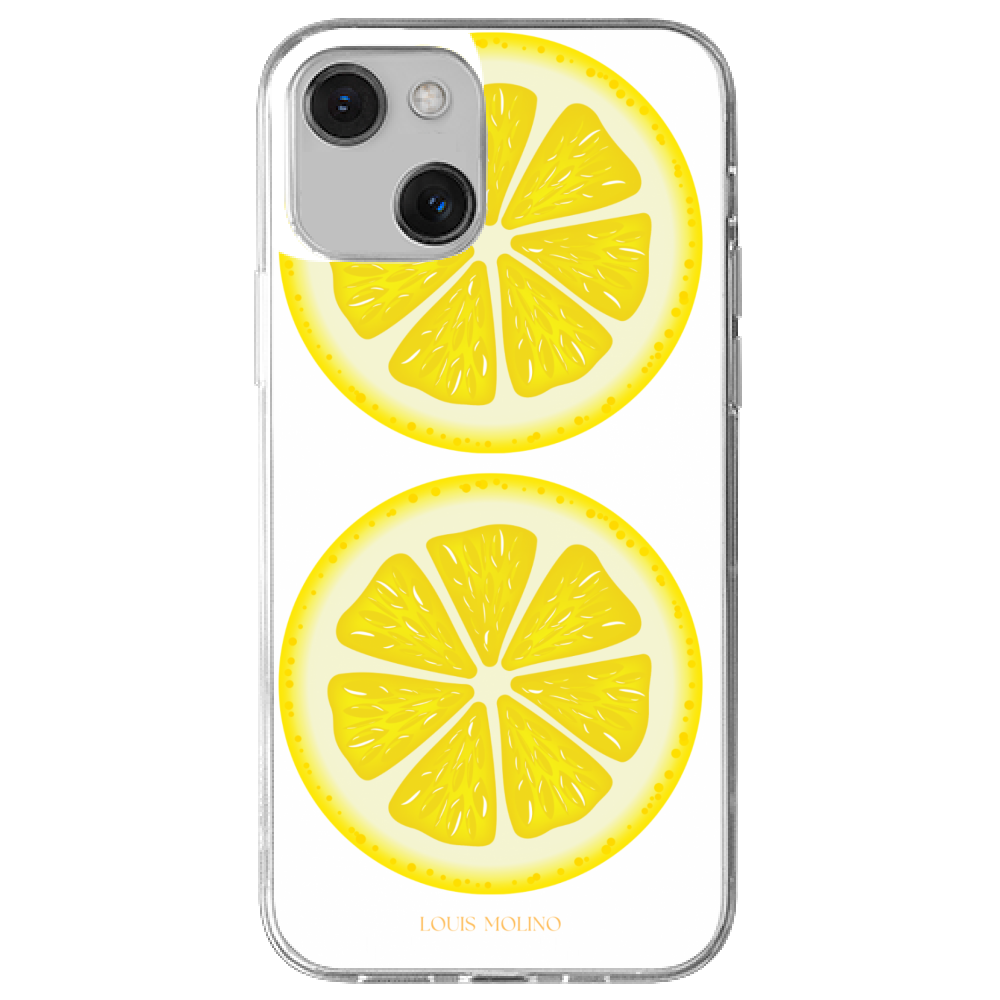Cover Gomma iPhone 13 TWO LEMON CAPRI