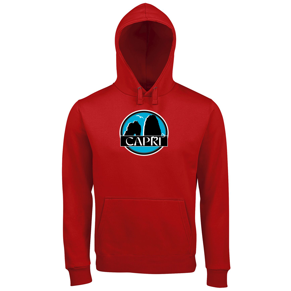 Premium Men Hoodie CAPRI MAGIC CIRCLE WITH FARAGLIONI