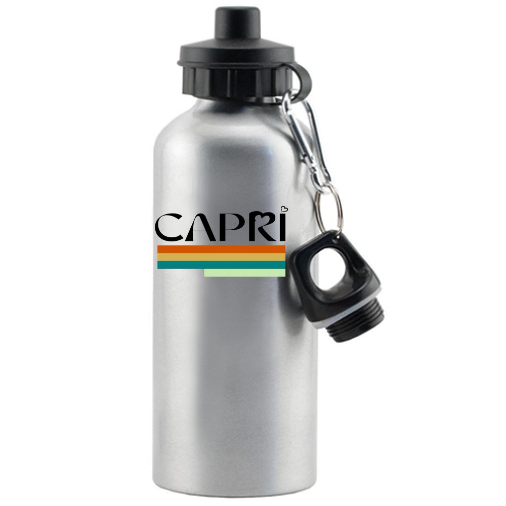 Borraccia CAPRI TECNICOLOR SCRITTA NERA