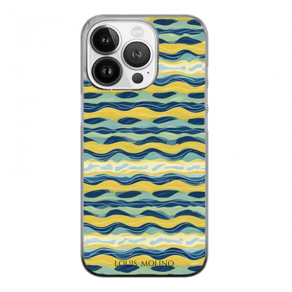 Rubber Cover iPhone 15 Pro Max BORDER CAPRI PAINT