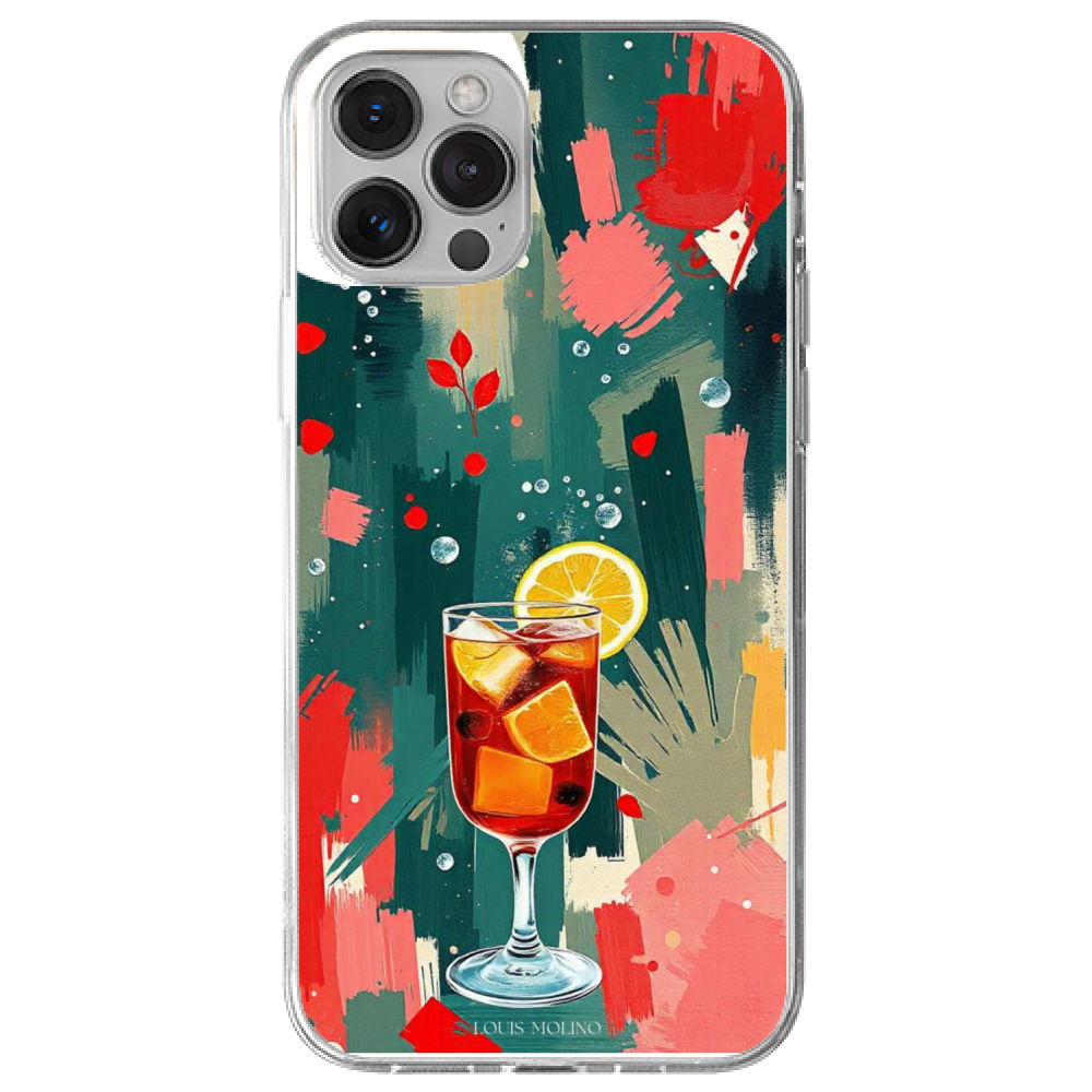 Cover Gomma iPhone 12 Spritz Art