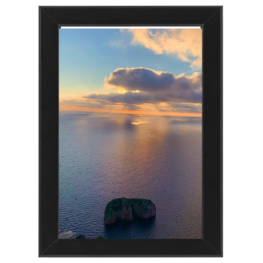 Poster con Cornice 40x60 Capri Alba Monacone
