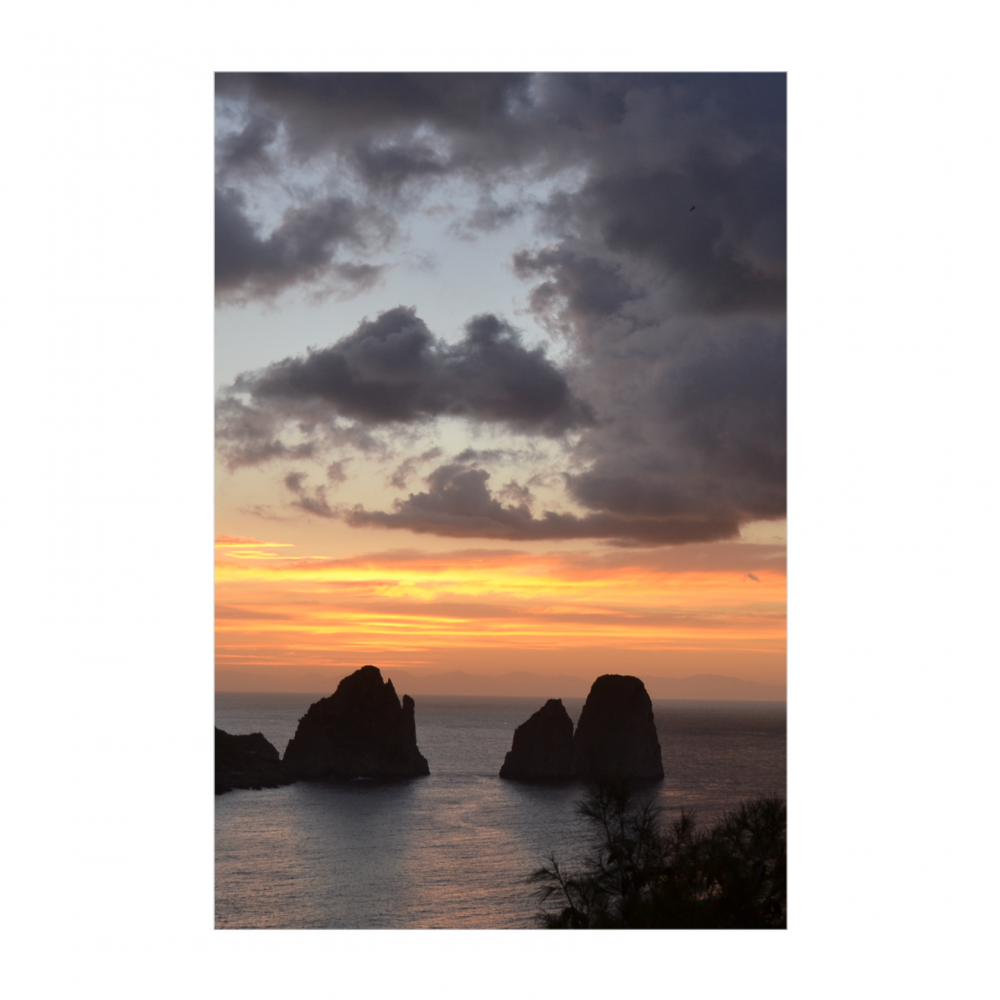 Canvas 60x90 Capri Morning Symphony