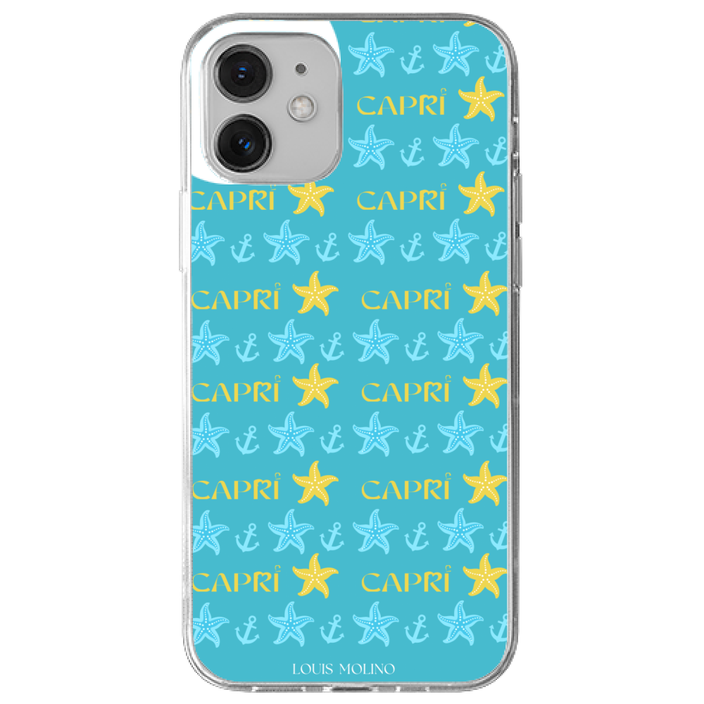 Cover Gomma iPhone 12 HAPPY SEA CAPRI