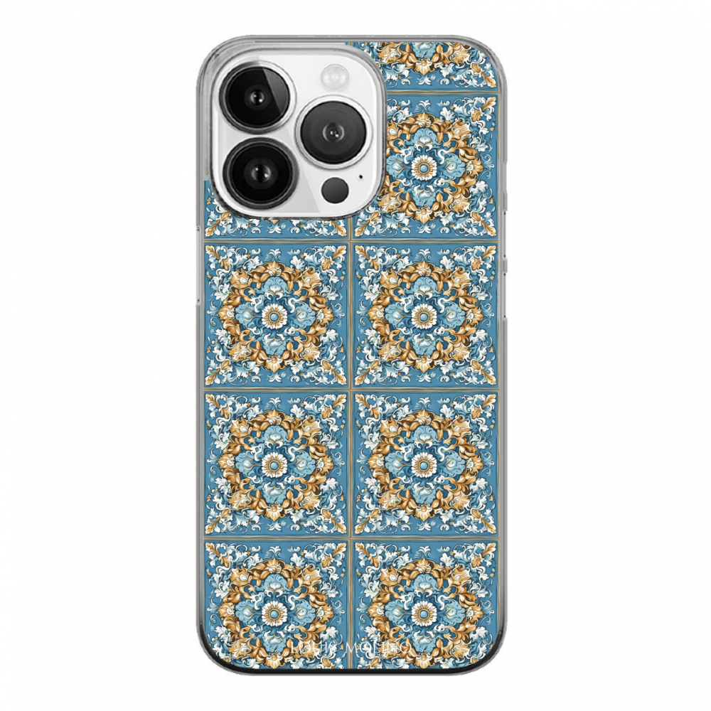 Cover Gomma iPhone 15 MAIOLICA SEA BEAUTY CAPRI