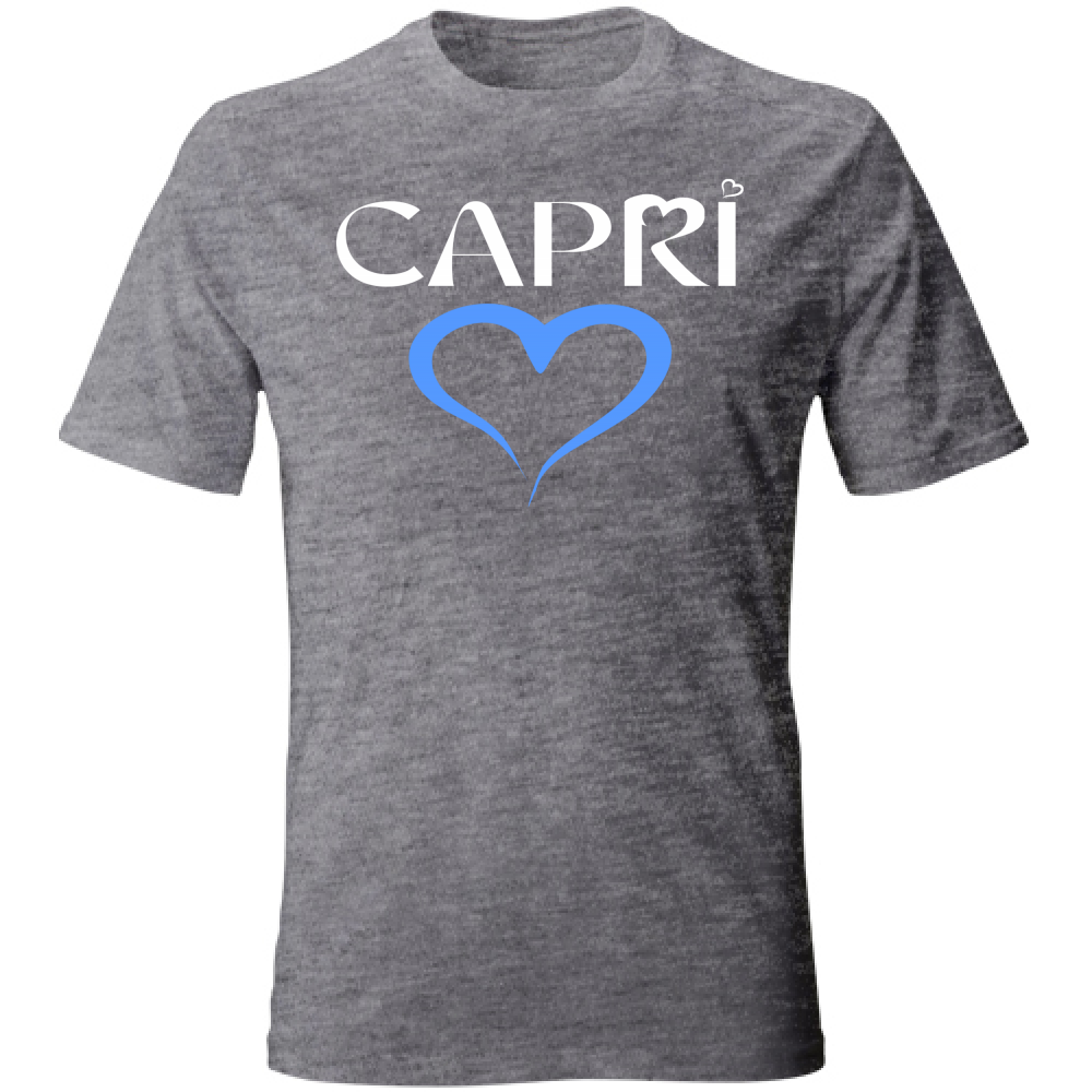 T-Shirt Bambino CAPRI CUORE AZZURRO