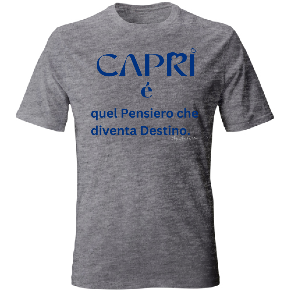 T-Shirt Bambino Capri é quel pensiero che diventa Destino