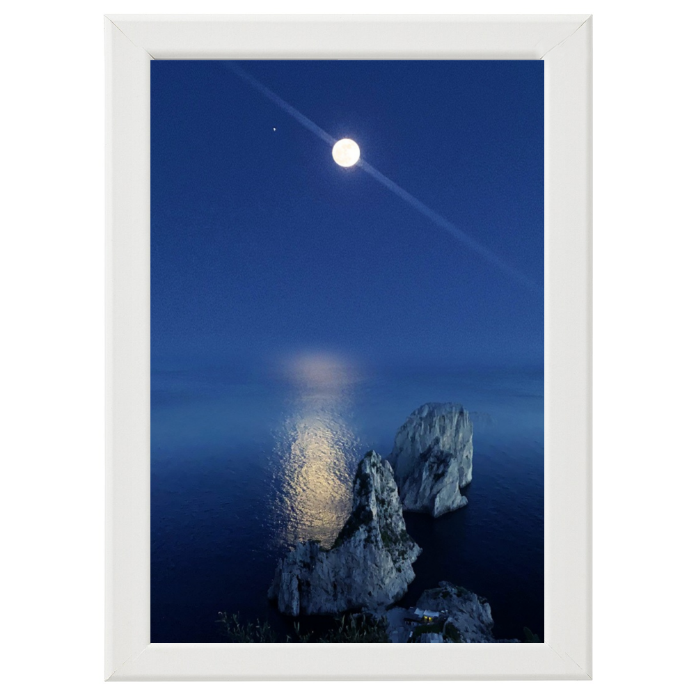 Poster con Cornice 40x60 Luna Caprese