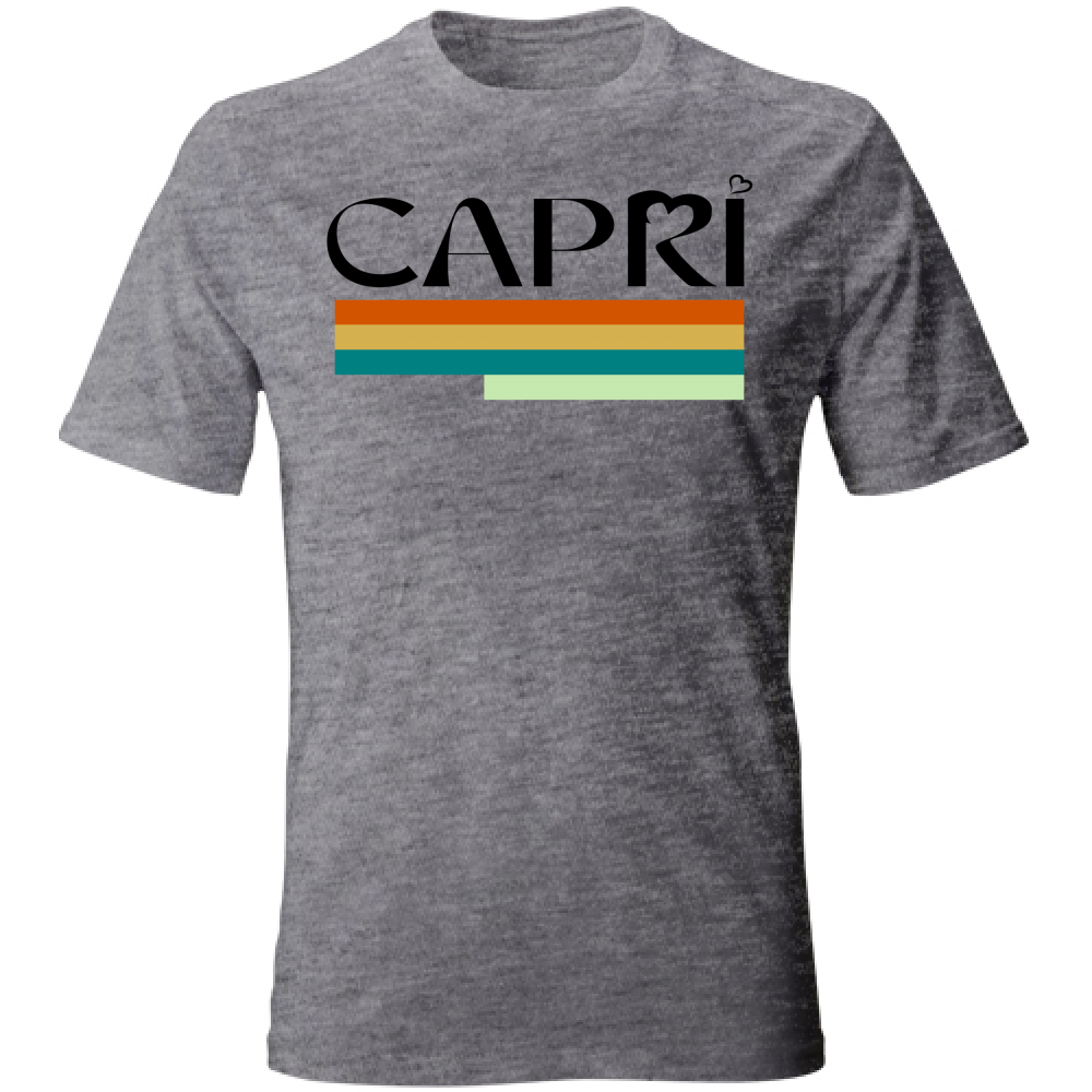 T-Shirt Kids CAPRI TECHNICOLOR BLACK WRITING