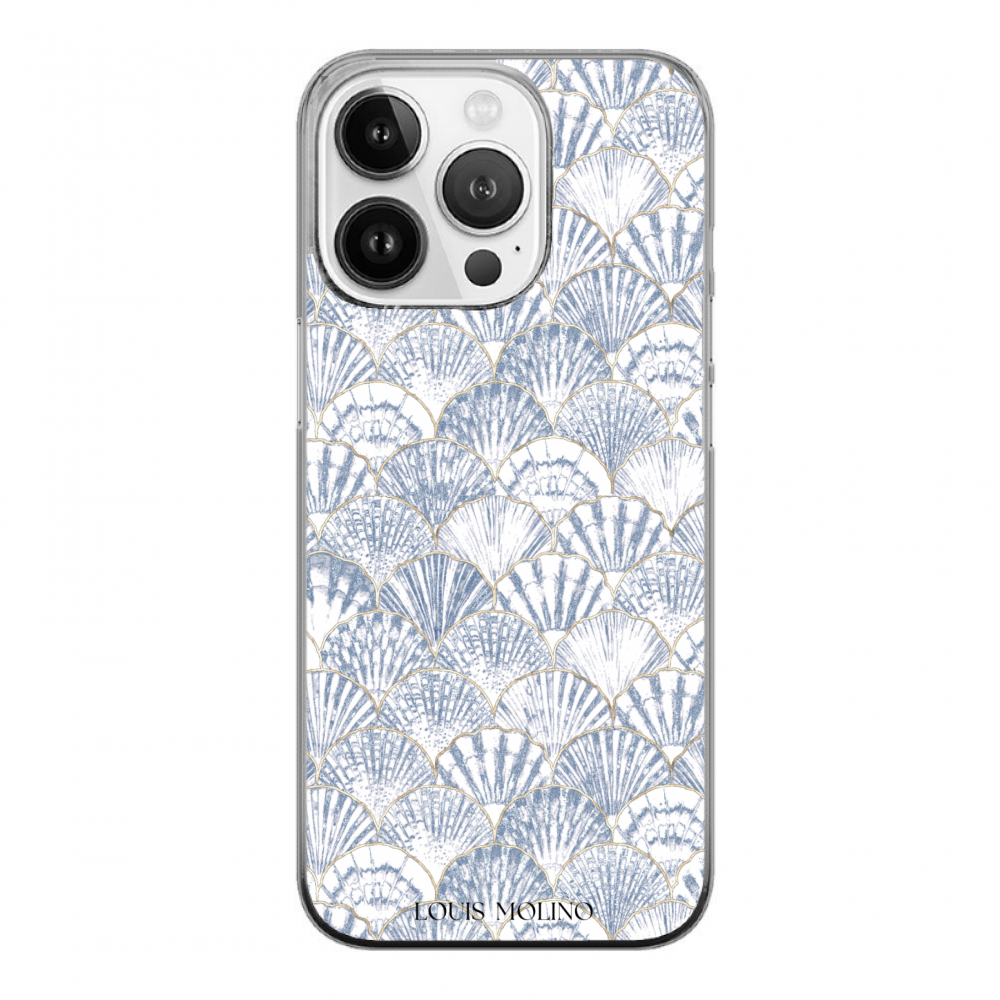 iPhone 14 Pro Rubber Cover PRECIOUS SHELLS CAPRI