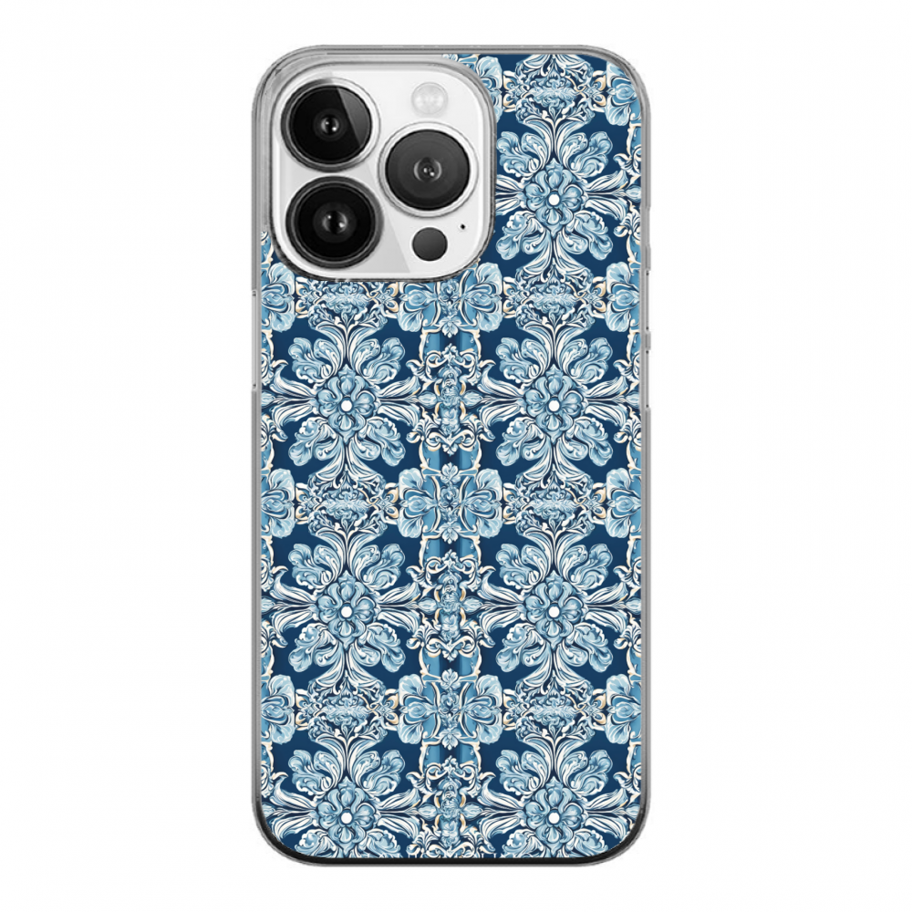 Cover Gomma iPhone 15 SKY AND SEA MAIOLICA CAPRI