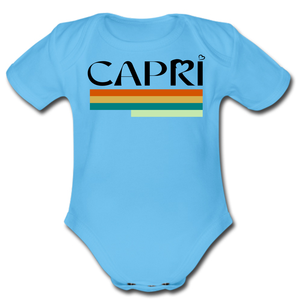 Body Bambino CAPRI TECNICOLOR SCRITTA NERA