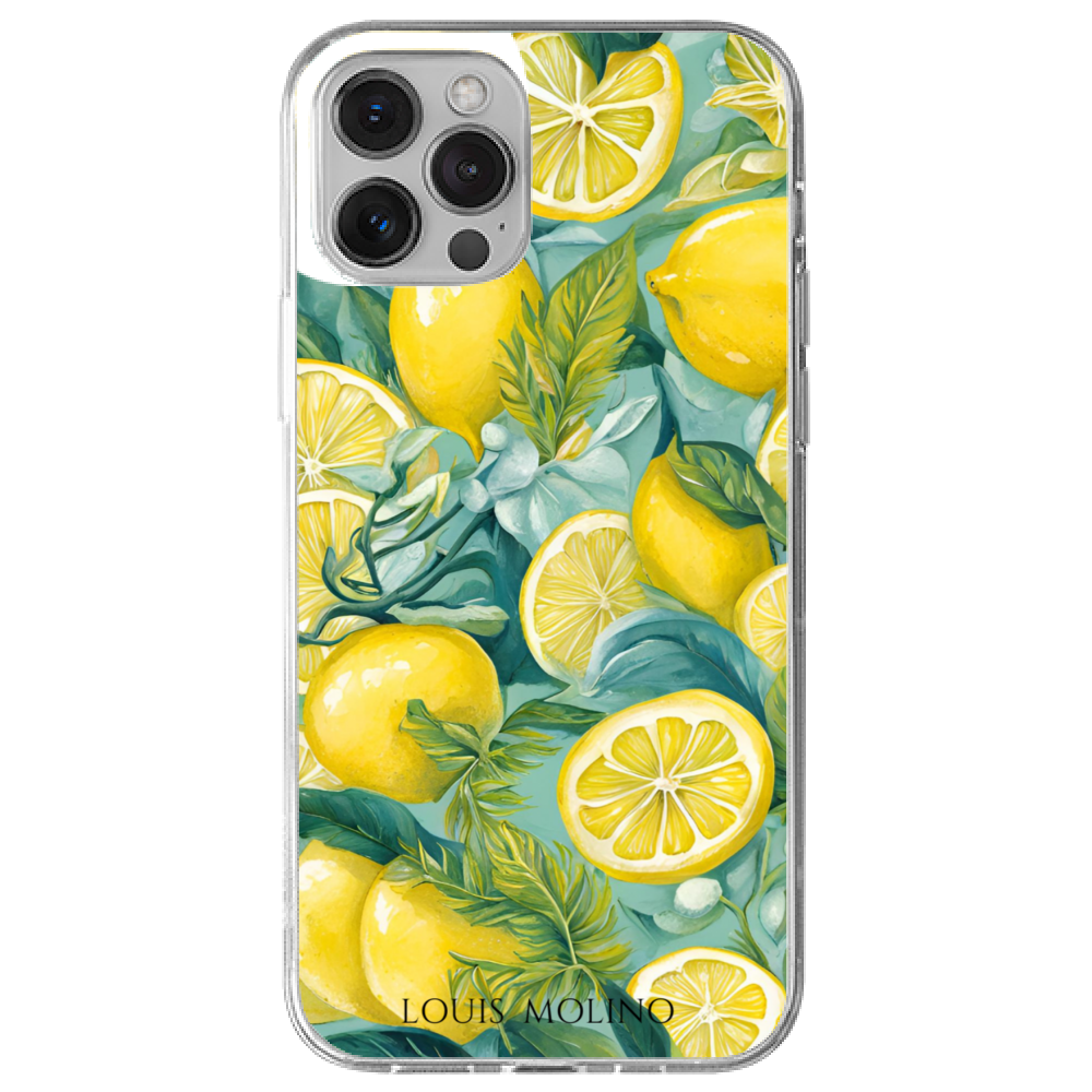 Cover Gomma iPhone 12 Pro Max GLACE LEMON CAPRI