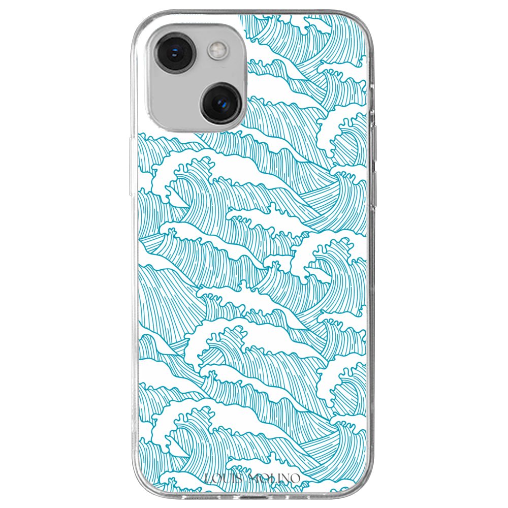 Cover Gomma iPhone 13 AQUA CAPRI