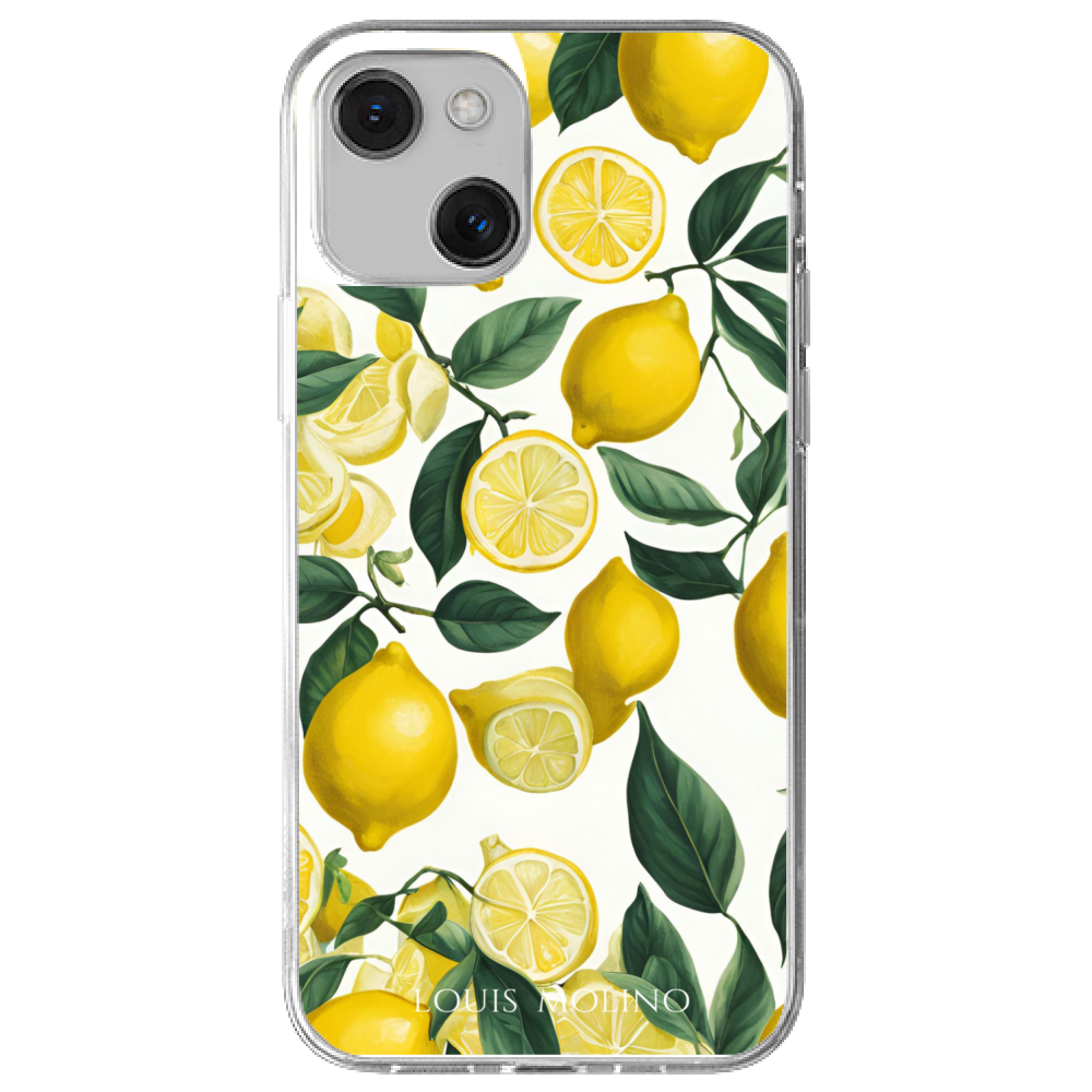 Cover Gomma iPhone 13 LEMON TREE CAPRI