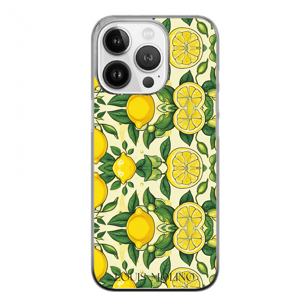 Cover Gomma iPhone 14 Pro LEMON GREEN CAPRI