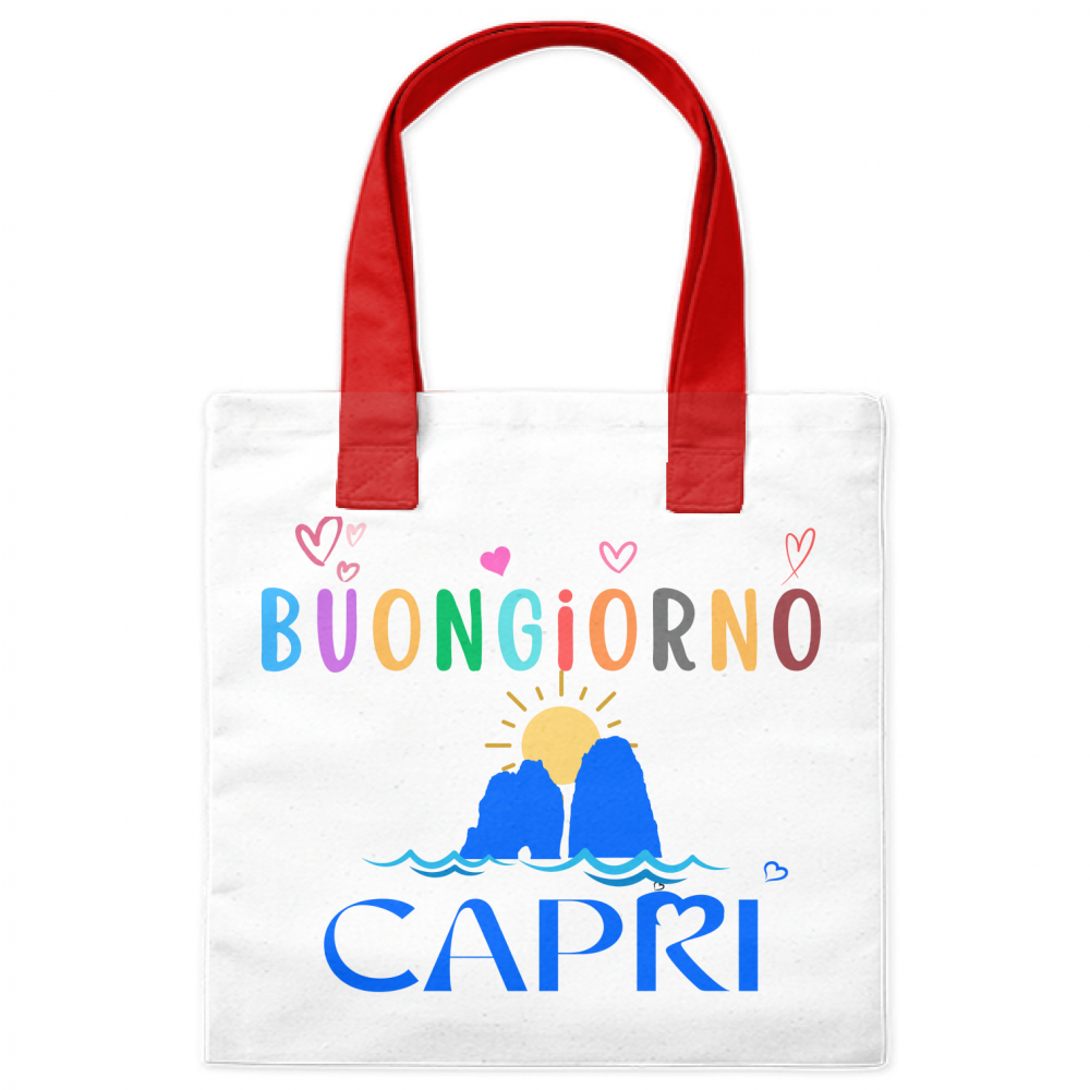 All Over Good Morning Capri Bag