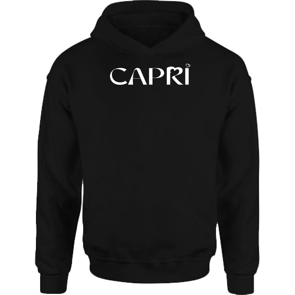 Children's Hoodie CAPRI MINIMAL WHITE WRITING