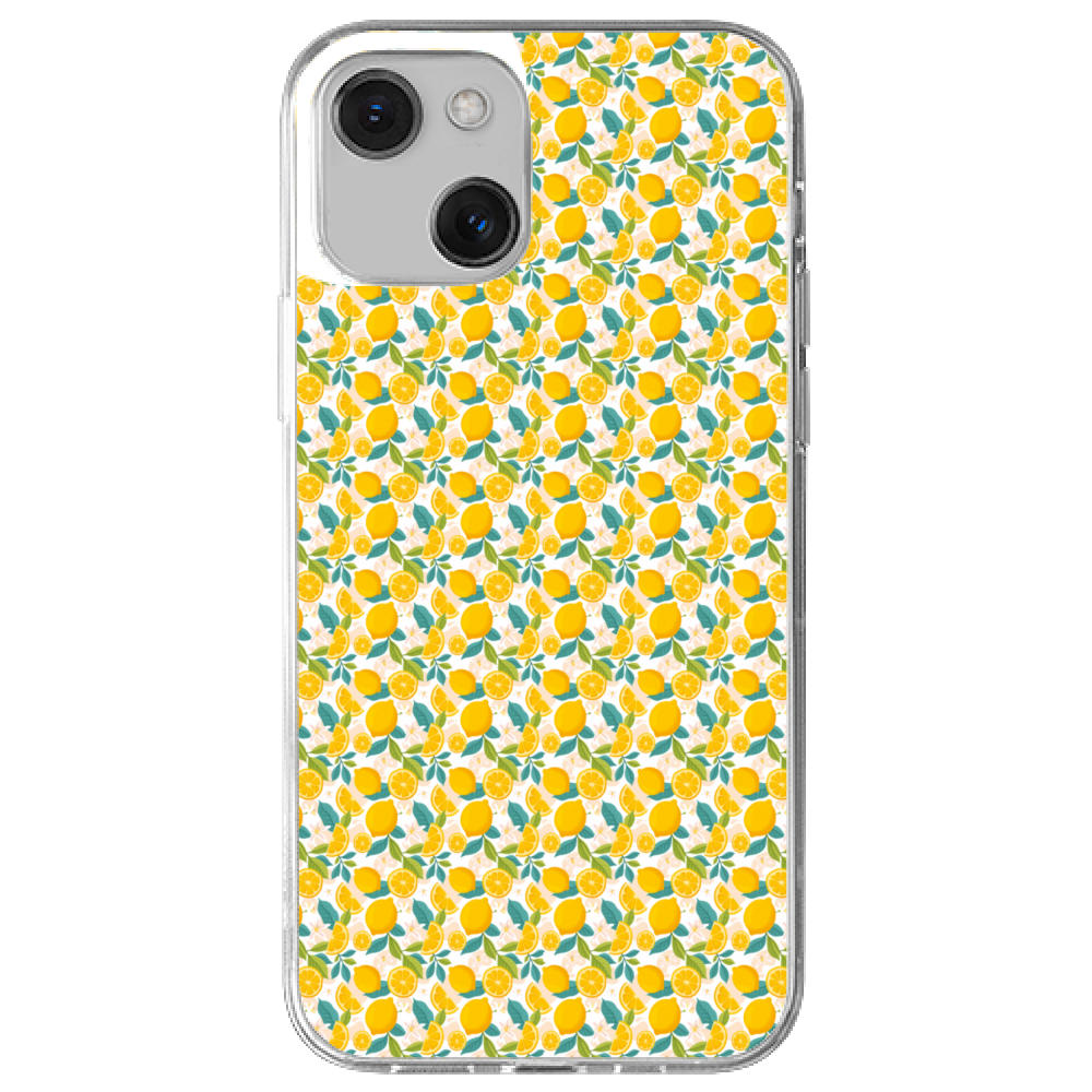 Cover Gomma iPhone 13 SMALL LEMON CAPRI