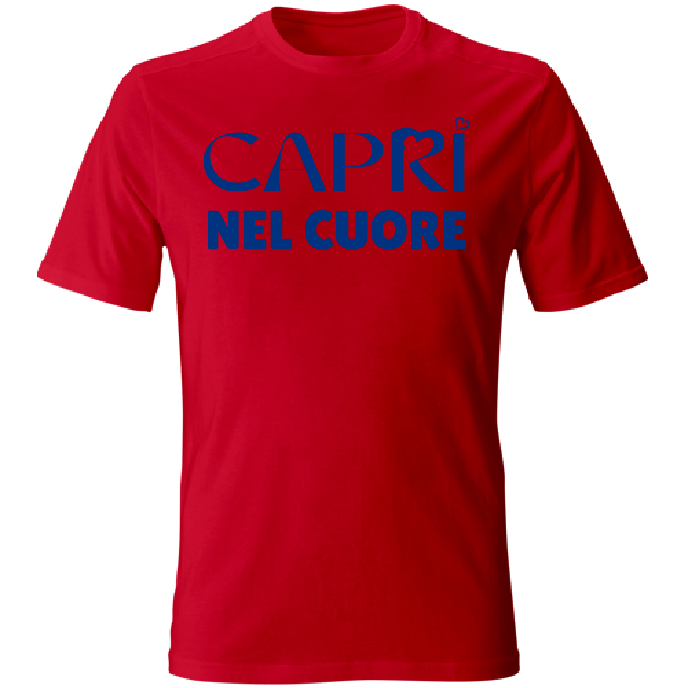T-Shirt Unisex Capri Nel Cuore