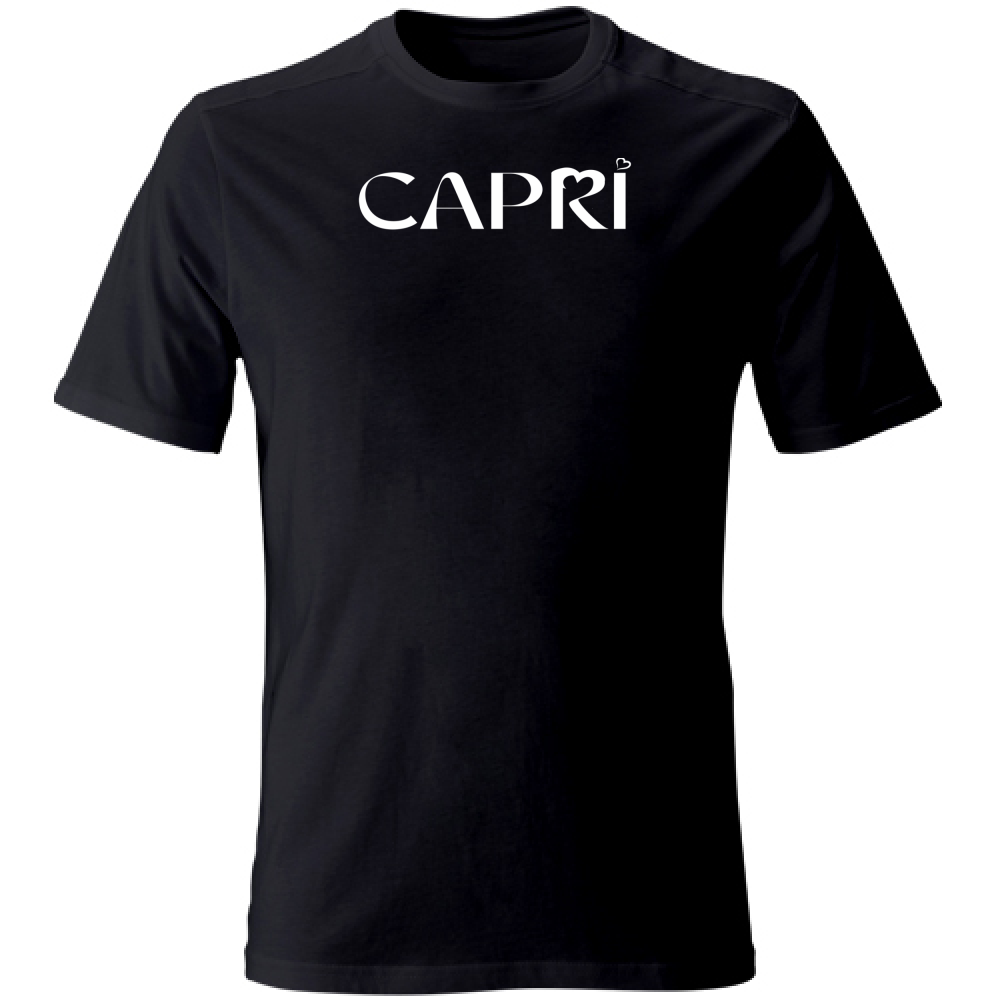T-Shirt Kids CAPRI MINIMAL WHITE WRITING