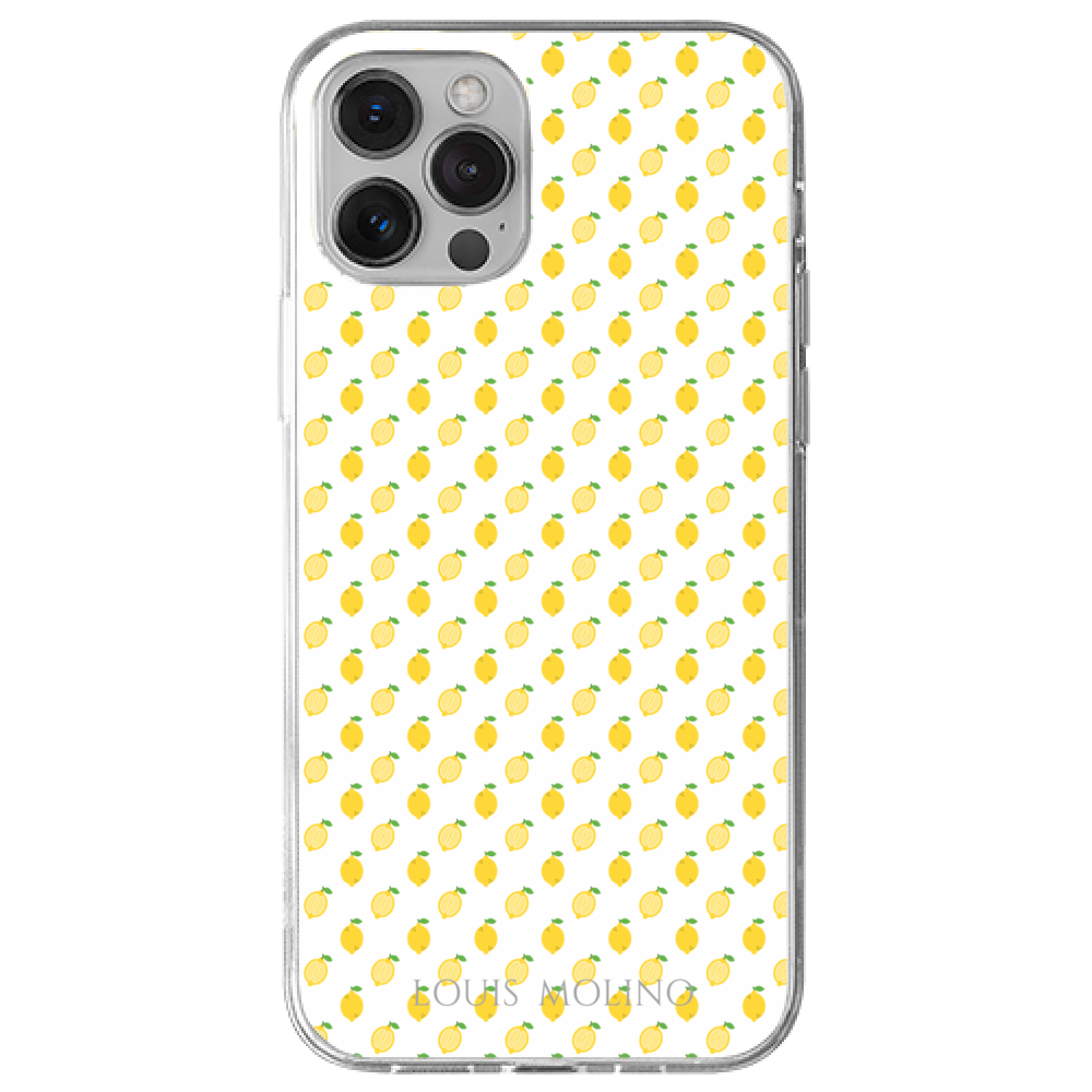 Rubber Cover iPhone 13 FUNNY LEMON CAPRI