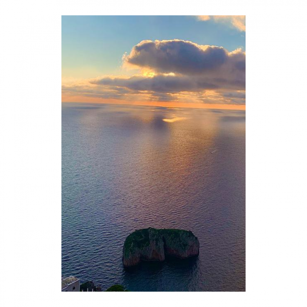 Canvas 60x90 Capri Alba Monacone