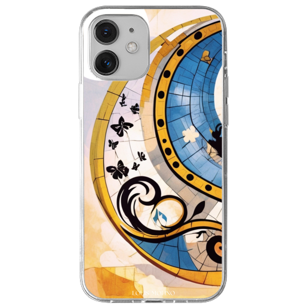 Rubber Cover iPhone 12 FLIGHT HOURS CAPRI