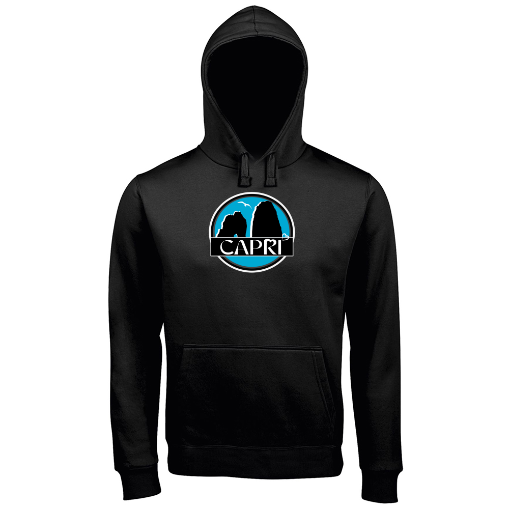 Premium Men Hoodie CAPRI MAGIC CIRCLE WITH FARAGLIONI