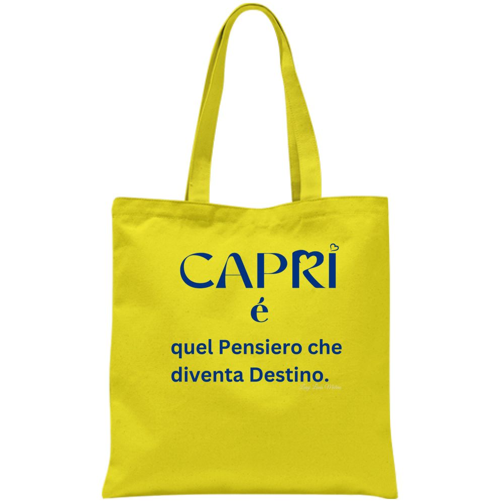 Borsa Capri is that thought that becomes Destiny