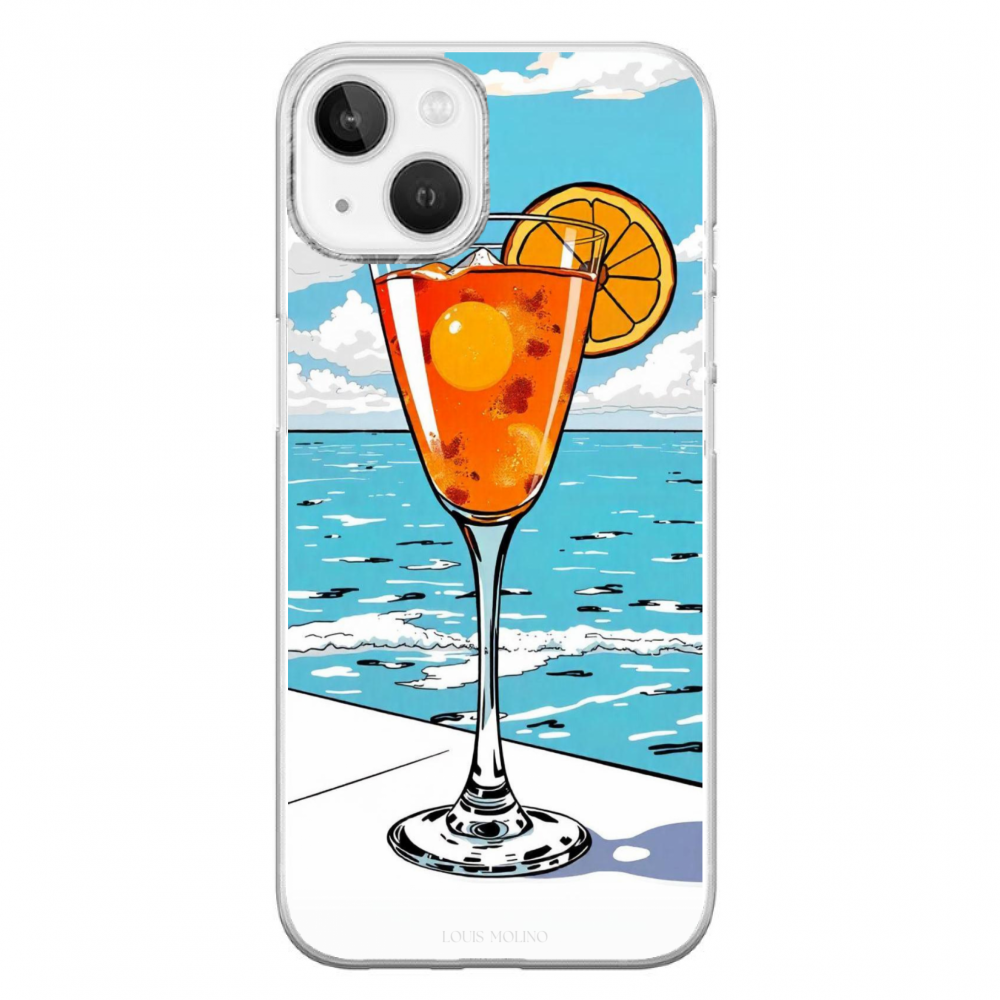 Rubber Cover iPhone 14 Plus Spritz Seaside