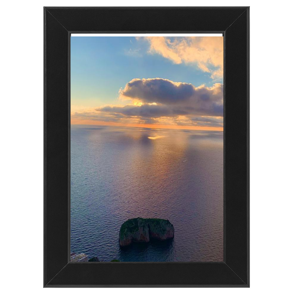 Poster con Cornice 40x60 Capri Alba Monacone