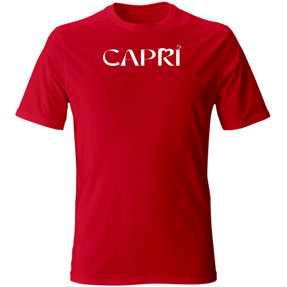 T-Shirt Kids CAPRI MINIMAL WHITE WRITING