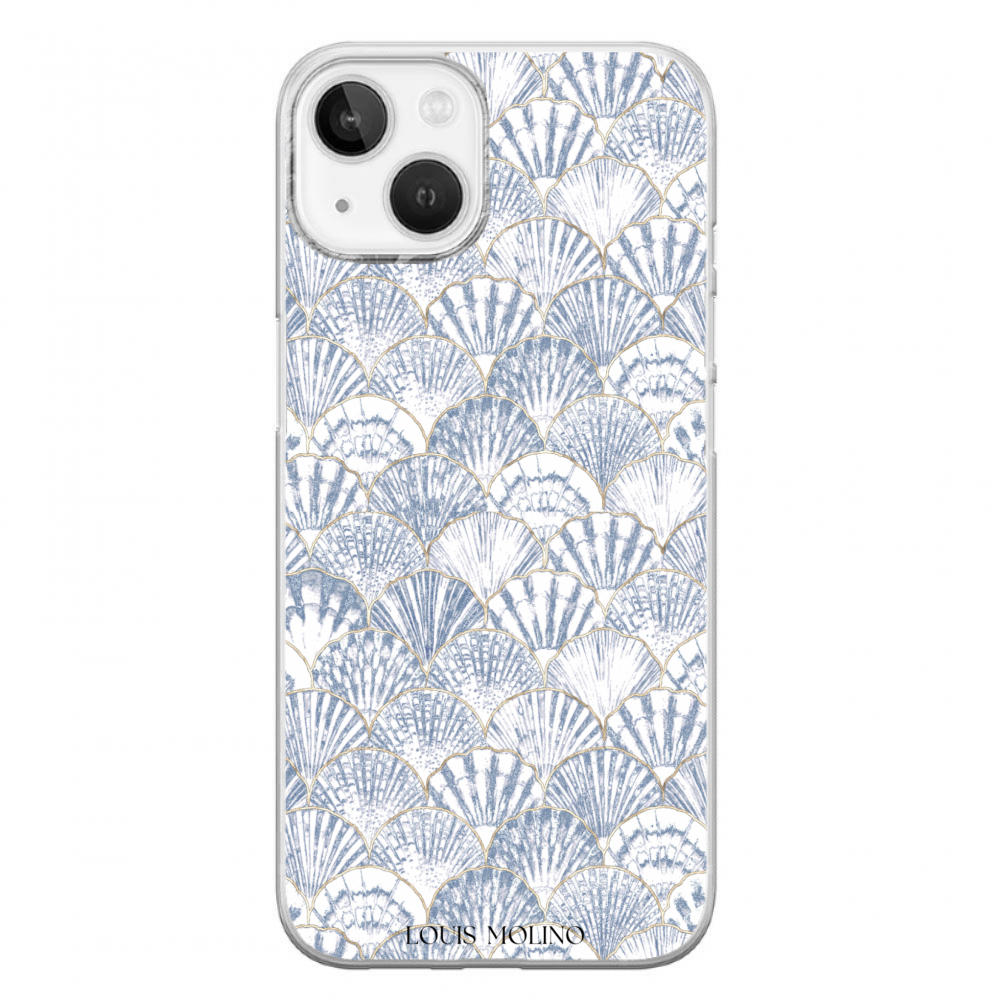 Rubber Cover iPhone 14 Plus PRECIOUS SHELLS CAPRI