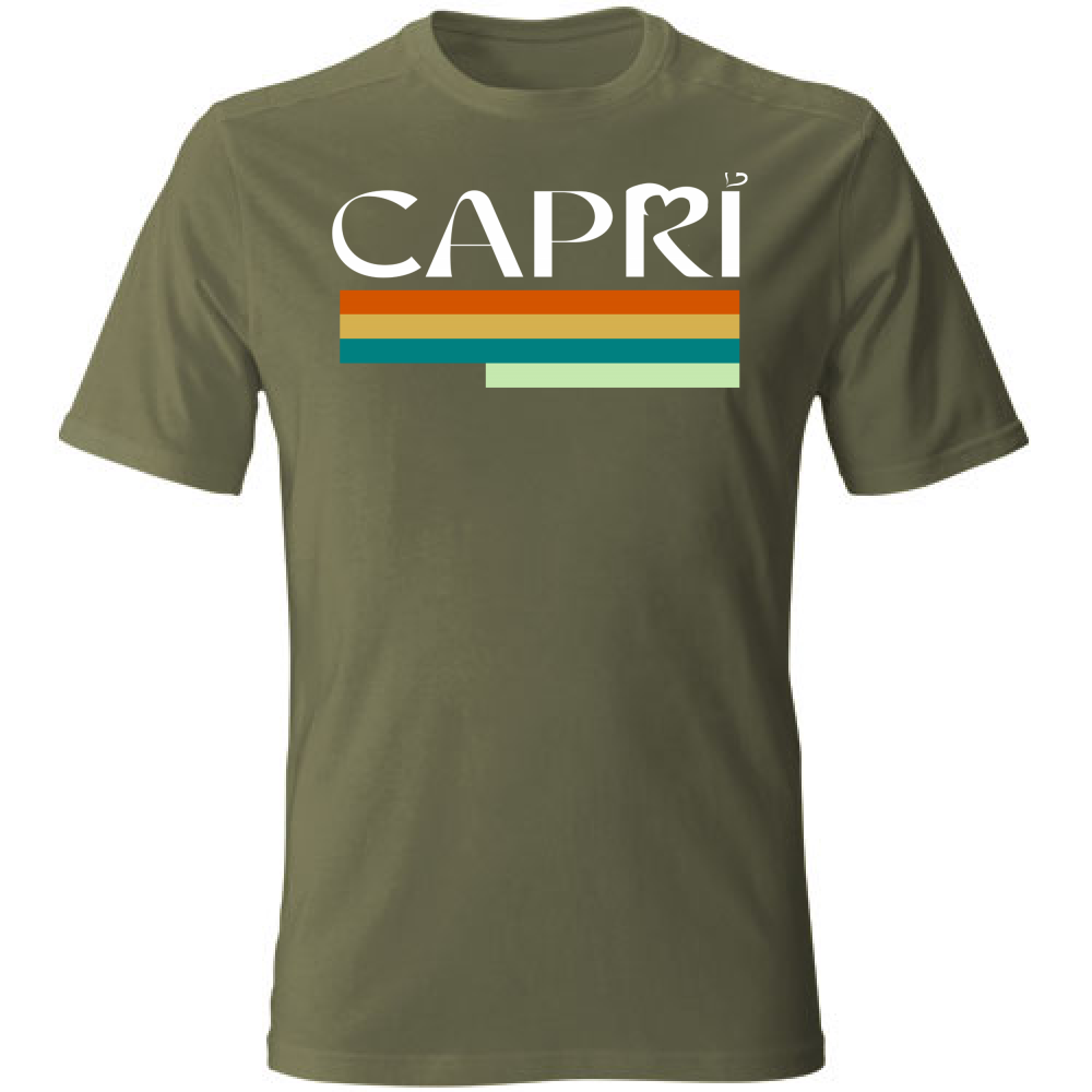 T-Shirt Kids CAPRI TECHNICOLOR WHITE WRITING