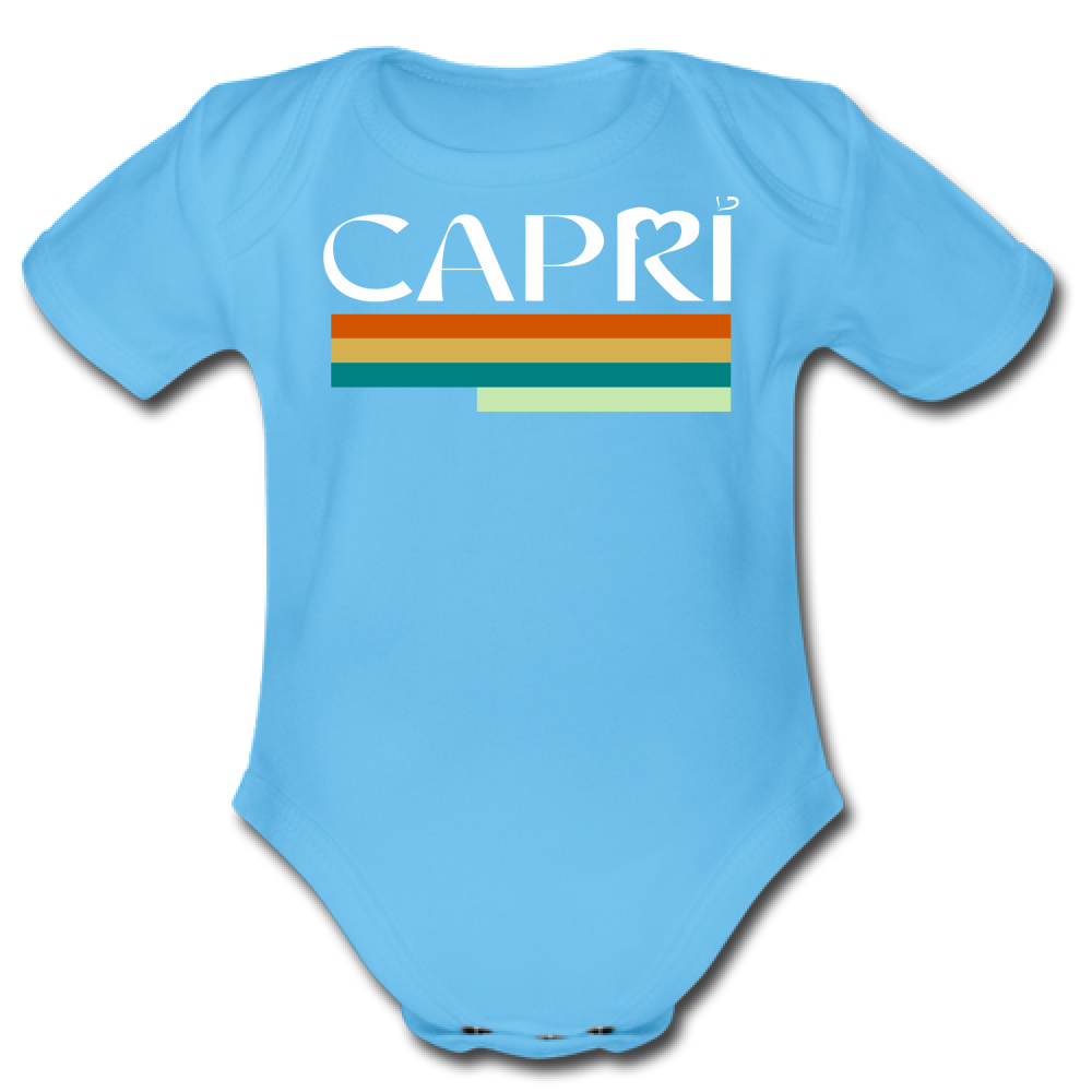 Body Bambino CAPRI TECNICOLOR SCRITTA BIANCA