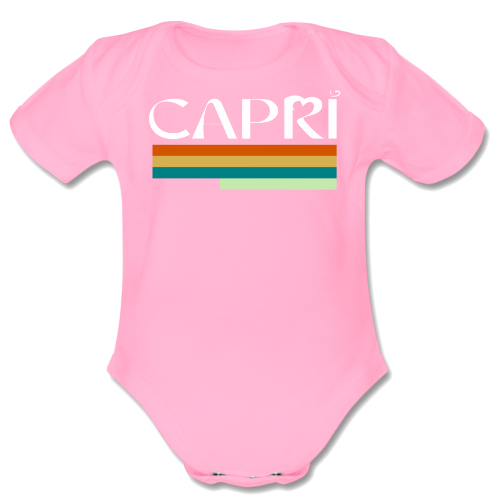 Body Bambino CAPRI TECNICOLOR SCRITTA BIANCA