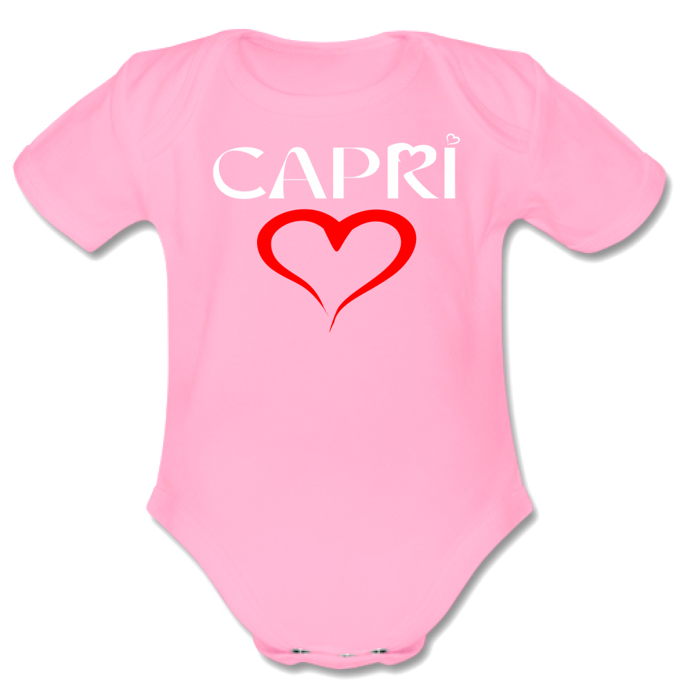 Body Baby HEART CAPRI RED